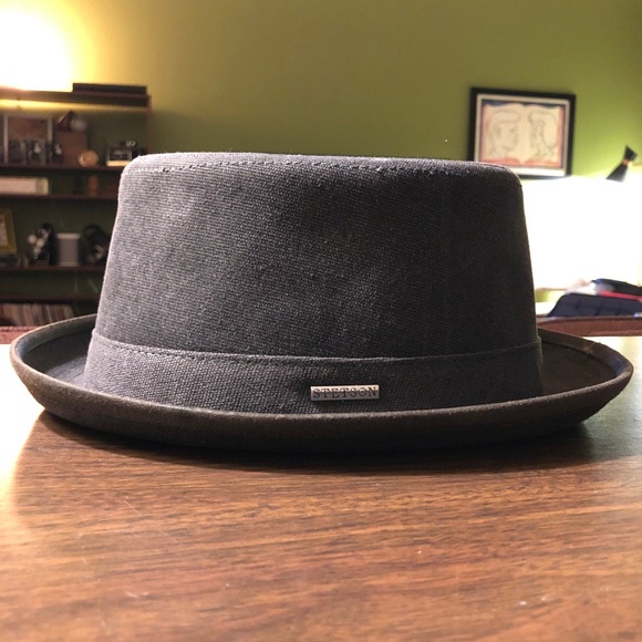 Stetson Other - NEW With Tags! Tan Canvas Stetson Pork-Pie Hat